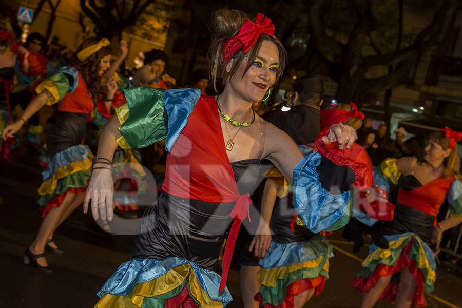 Rua del Carnaval de Les Roquetes del Garraf 2017